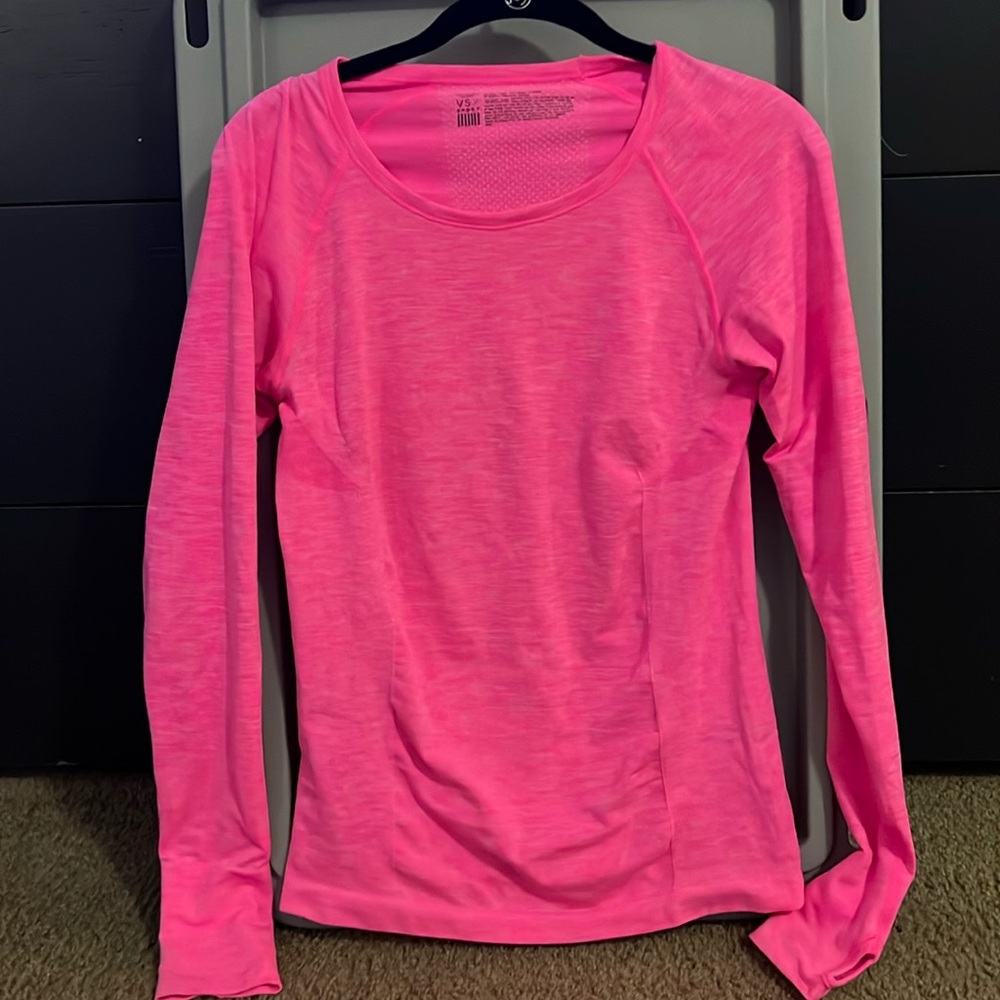 Victoria’s Secret Sport Neon Pink long sleeve shirt